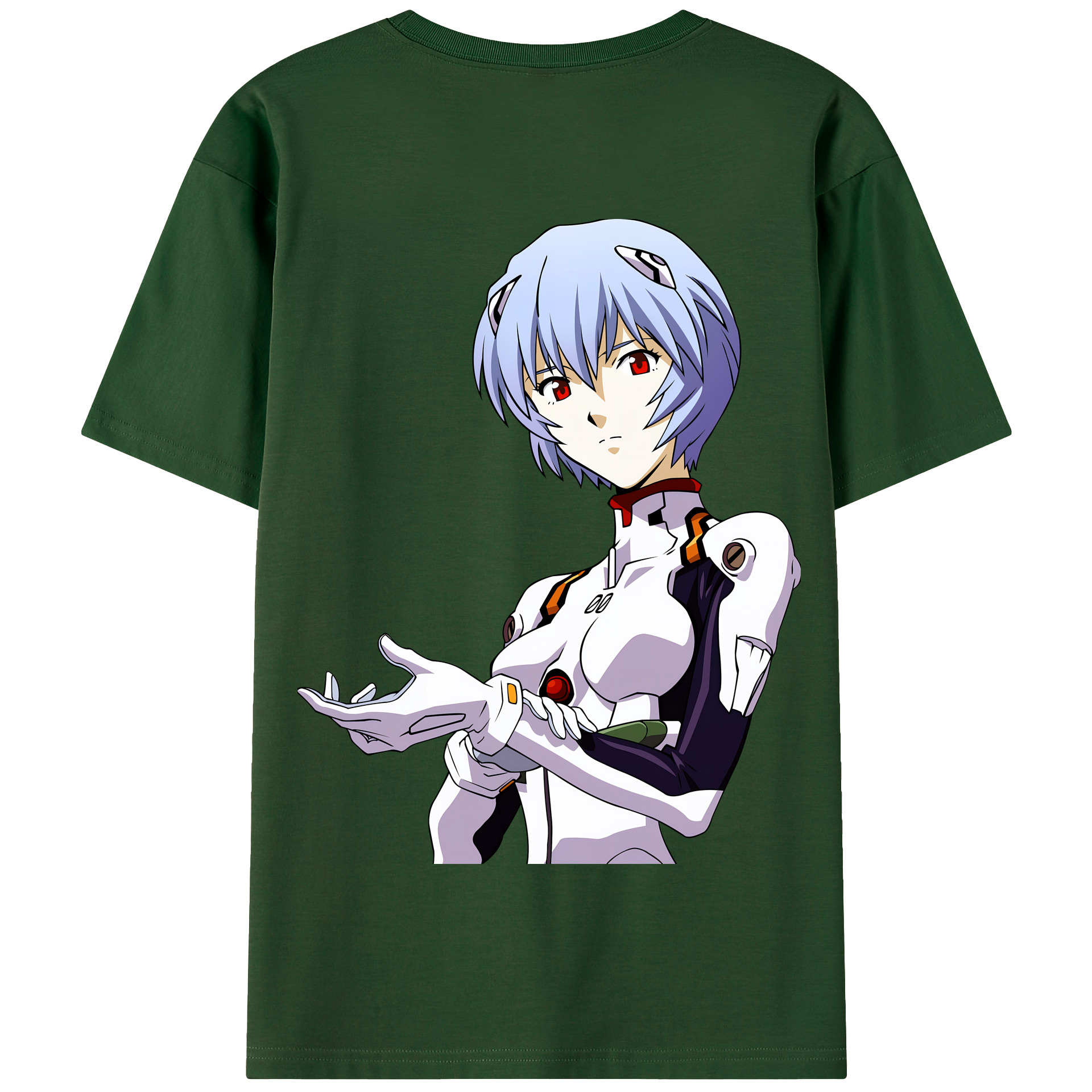 （画像用） EVA 新世紀エヴァンゲリオン 綿100％半袖Tシャツ（背面プリント）
